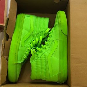 Bright Green Vans